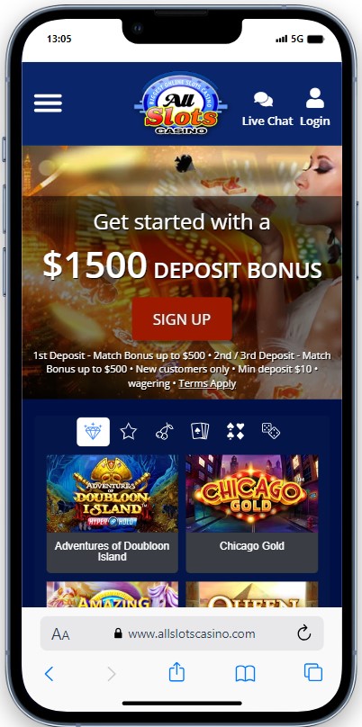 All Slots mobile casino Australia All Slots casino app