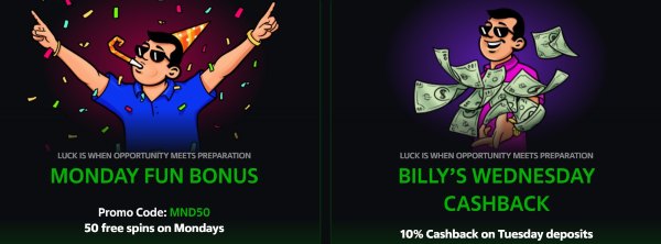 Billy Billion Casino Promotions Billy Billion Casino Bonus