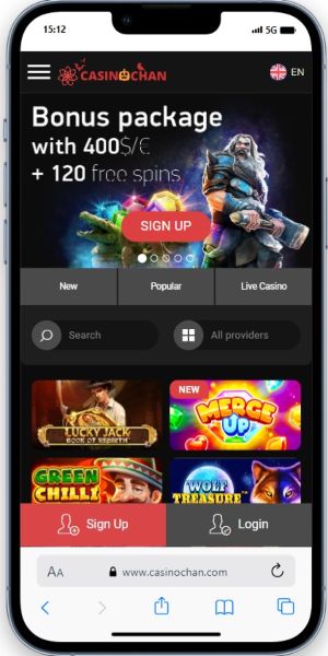 Casino Chan Mobile Casinochan app