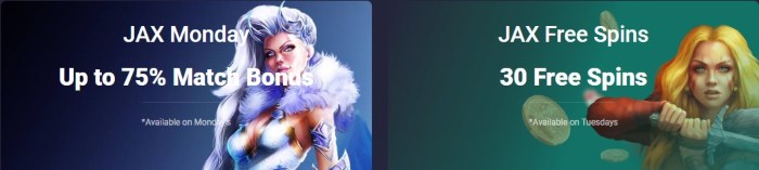 Jax Casino Welcome Bonuses Casino Jax Bonus