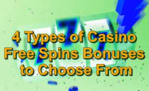 Free spins bonus types Free spins no deposit