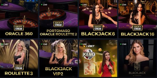 Golden Star Casino Live Dealers Golden Star Casino Table Games