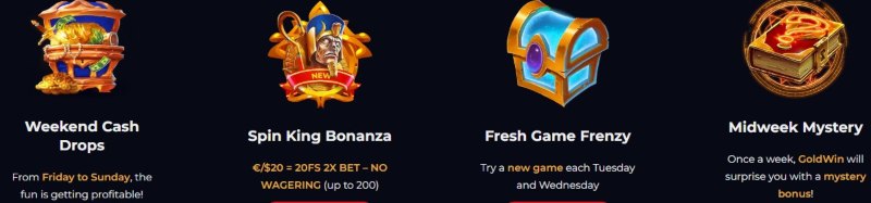 Goldwin Casino bonuses Goldwin Australia