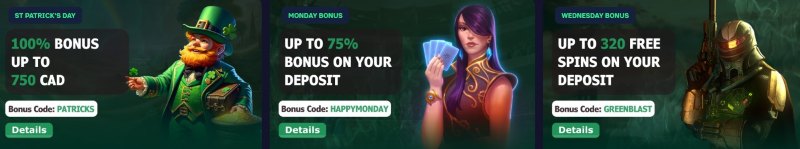 GreenSpin Casino Bonus GreenSpin free spins