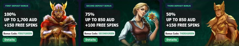 GreenSpin Casino Sign Up Bonus GreenSpin free spins