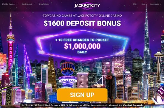 Jackpot City Welcome Bonus Jackpot City Welcome Bonus