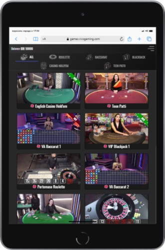 Mobile Casino WEB/App Mobile Casino WEB/App