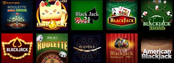 Spin Samurai Table Games Spin Samurai Table Games